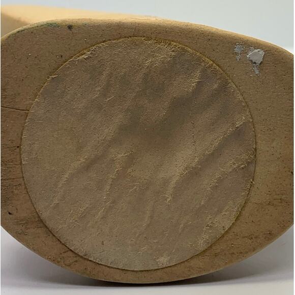 Vintage 60s UCTIC Japan Stonewear Girl Figurine Flower Vase Placard Pink - Picture 6 of 12